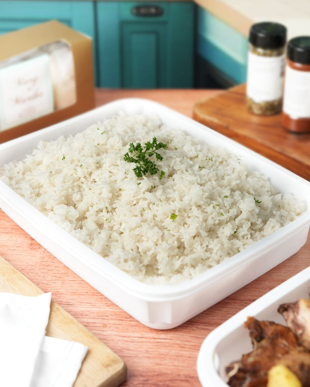 Steamed Rice – Mary & Martha
