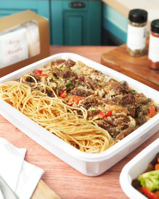Beef Stroganoff with Pasta